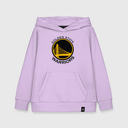 Толстовка детская хлопковая GOLDEN STATE WARRIORS, цвет: лаванда