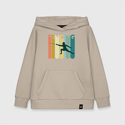 Детская толстовка-худи Fencing