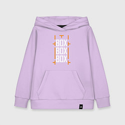 Детская толстовка-худи Box box box