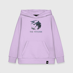 Детская толстовка-худи Ведьмак Белый волк Геральт