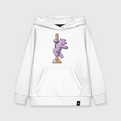 Детская толстовка-худи Котик на Пилоне