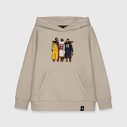 Детская толстовка-худи Bryant, Jordan, James