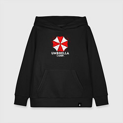 Толстовка детская хлопковая UMBRELLA CORP, цвет: черный