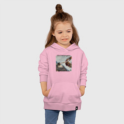 Толстовка детская хлопковая Сотворение Адама, цвет: светло-розовый — фото 2