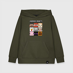 Детская толстовка-худи MINECRAFT