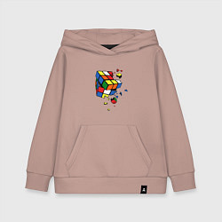 Детская толстовка-худи Кубик Рубика