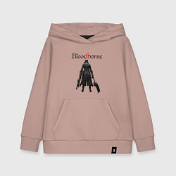 Толстовка детская хлопковая Bloodborne, цвет: пыльно-розовый