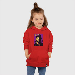 Толстовка детская хлопковая Ice Cube, цвет: красный — фото 2