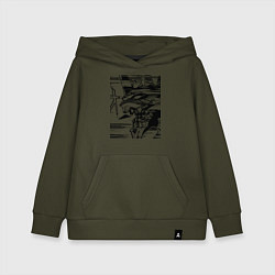 Детская толстовка-худи Ева Евангелион