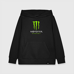 Толстовка детская хлопковая MONSTER ENERGY, цвет: черный