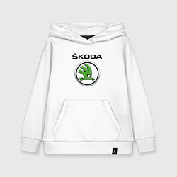 Детская толстовка-худи SKODA