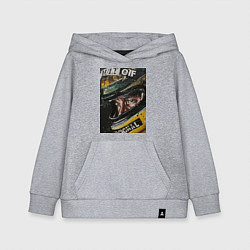 Детская толстовка-худи Айртон Сенна