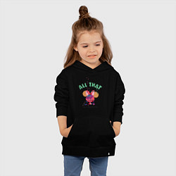 Толстовка детская хлопковая Минни Маус, цвет: черный — фото 2