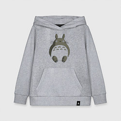 Детская толстовка-худи Тоторо с прозрачным пузиком