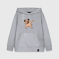 Детская толстовка-худи Мопс ДАБ