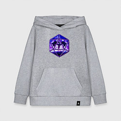 Детская толстовка-худи DnD, d20, Dragon, Дракон, ДнД