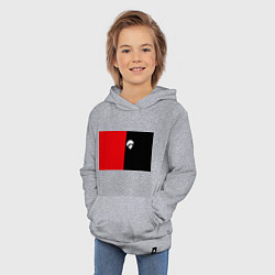 Толстовка детская хлопковая ГИНТАМА, цвет: меланж — фото 2