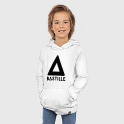 Толстовка детская хлопковая Bastille, цвет: белый — фото 2