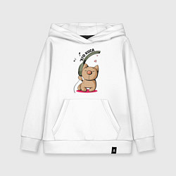 Детская толстовка-худи ЕГО КИСА ПАРНЫЕ