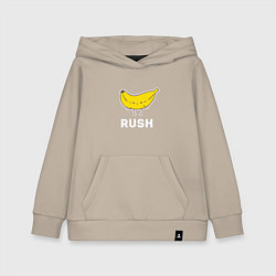 Толстовка детская хлопковая RUSH BANANA, цвет: миндальный