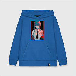 Детская толстовка-худи Макима человек бензопила Red