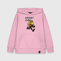 Детская толстовка-худи Ratchet & Clank