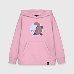 Детская толстовка-худи Утконос