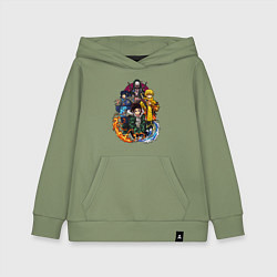 Детская толстовка-худи КЛИНОК, РАССЕКАЮЩИЙ ДЕМОНОВ