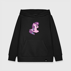 Толстовка детская хлопковая Pony Pink Mammal Purple - Litt, цвет: черный