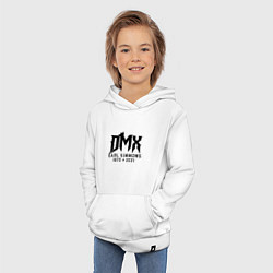 Толстовка детская хлопковая DMX King, цвет: белый — фото 2