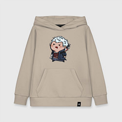 Толстовка детская хлопковая Baby Nero, цвет: миндальный