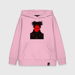 Детская толстовка-худи Кровь Чосо Магическая Битва