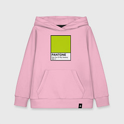 Толстовка детская хлопковая Shrek: Pantone Color, цвет: светло-розовый