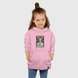 Толстовка детская хлопковая Meron, цвет: светло-розовый — фото 2