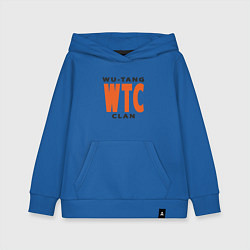 Толстовка детская хлопковая Wu-Tang WTC, цвет: синий