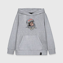 Детская толстовка-худи СССР Кот космонавт