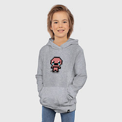 Толстовка детская хлопковая Pixel isaac, цвет: меланж — фото 2