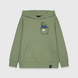 Детская толстовка-худи Pepe simp