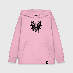 Детская толстовка-худи The Witcher подтеки лого