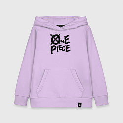 Детская толстовка-худи One Piece Большой куш лого