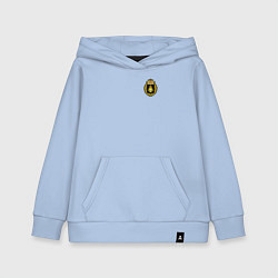 Толстовка детская хлопковая Тихоокеанский флот ВМФ России, цвет: мягкое небо