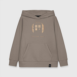 Детская толстовка-худи Тардис - Доктор Кто