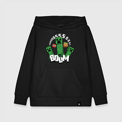 Детская толстовка-худи Криперы Creepers и Динамит