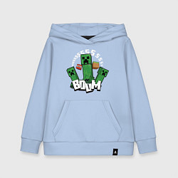 Детская толстовка-худи Криперы Creepers и Динамит