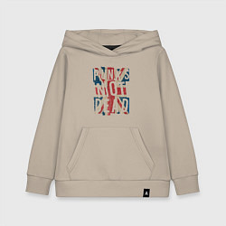 Детская толстовка-худи Punks not dead