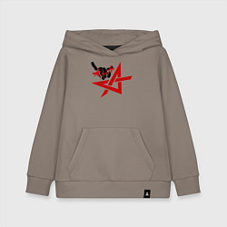 Детская толстовка-худи Алиса коза