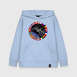 Детская толстовка-худи Космическая станция