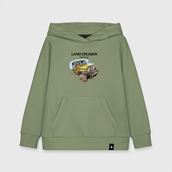 Детская толстовка-худи Toyota Land Cruiser FJ 40 4X4