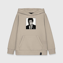 Толстовка детская хлопковая Аль Пачино Al Pacino, цвет: миндальный