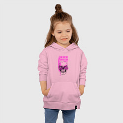 Толстовка детская хлопковая Pink Hoonigan, цвет: светло-розовый — фото 2